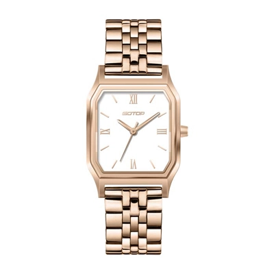 Flat Mineral Glass Watch for Woman