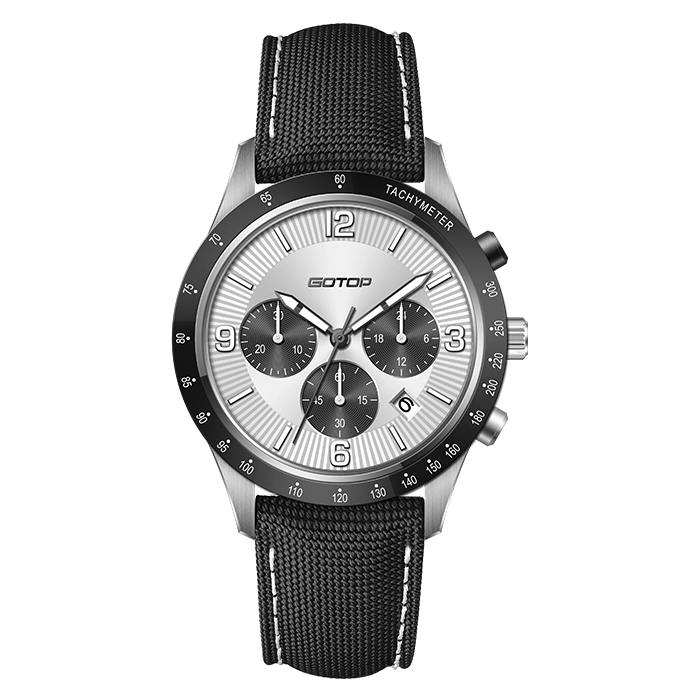 CA-1677(JHBY-4) 39.5mm*47.5mm Stainless Steel 316L Men Watch