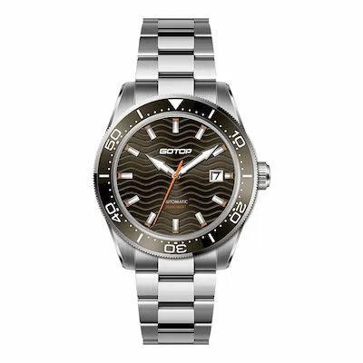 Classic Luxury Wristwatch Water Proof Men Customise Logo Automatic Watch Calendar Display