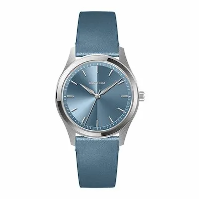 Unique Little Fresh Ladies High Quality Steel Watch with Double Textured Dial and Elegant Strap
