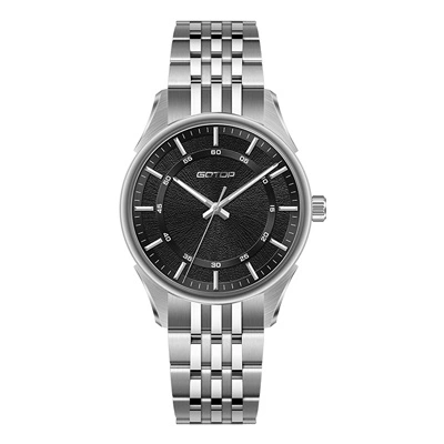 Luxurious Stainless Steel Men's Watch Sophisticated Durable and Elegant Design for Gentlemen