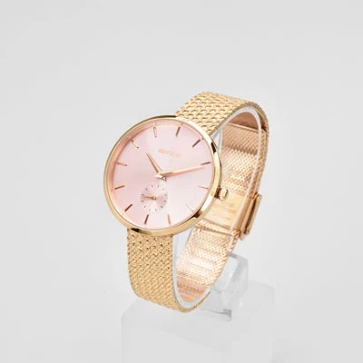 Fashion Unique Stereoscopic Brick Quartz Watch New Steel Strap Concise Sunray Dial